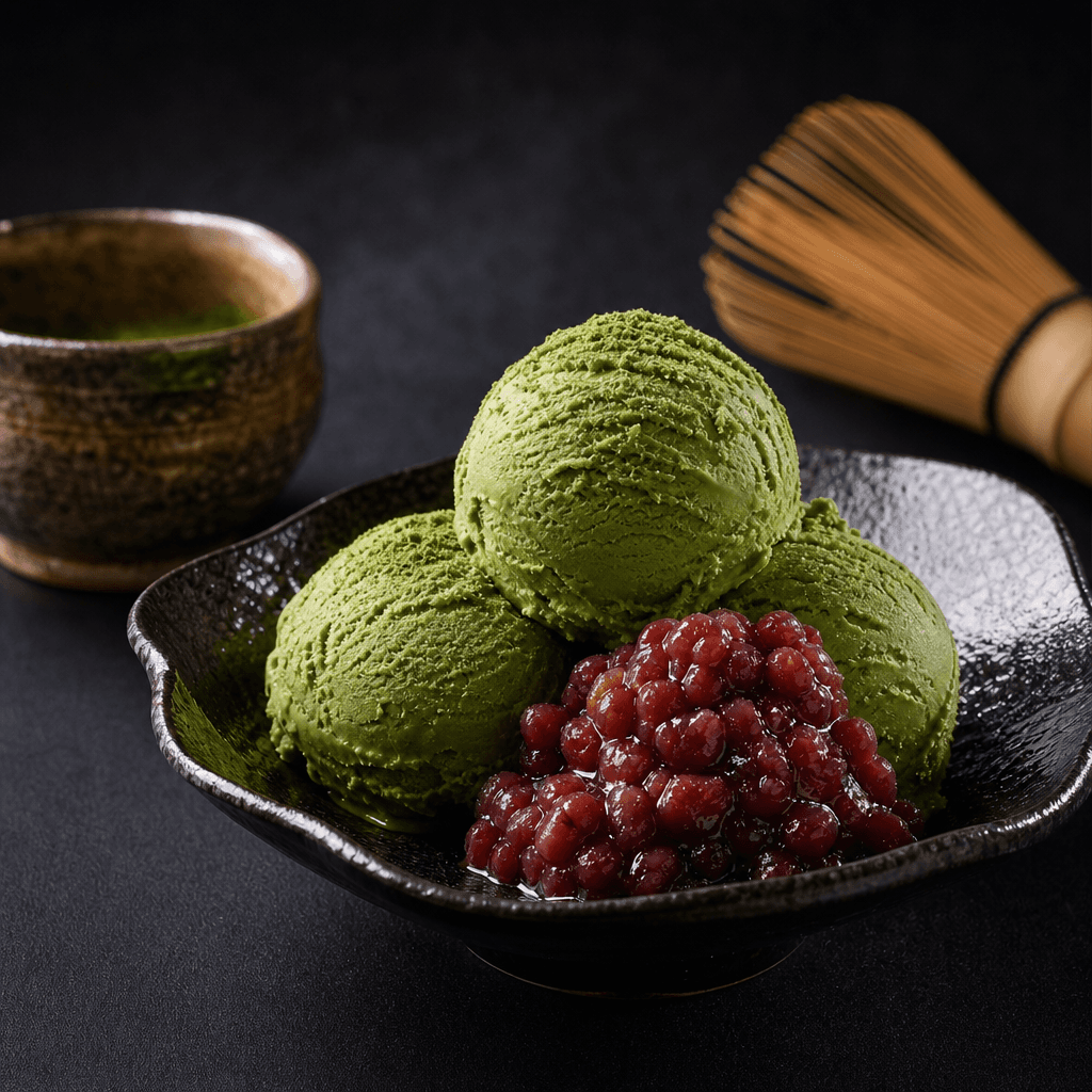 Glace matcha